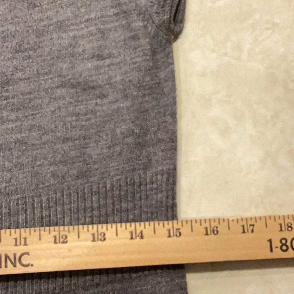 A BYER Women’s Sweater Dress Gray Sz L - Picture 7 of 9